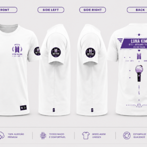 Camiseta Staff Projeto Setor Calçada - BTS Arirang Tour 30/10/2026